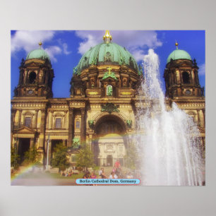 Póster Catedral de Berlín Dom, Alemania