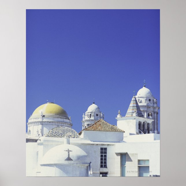 Póster Catedral de Cádiz en Cádiz, España (Frente)
