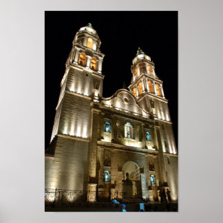 Póster Catedral de Campeche