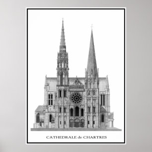 PÓSTER CATEDRAL DE CHARTRES