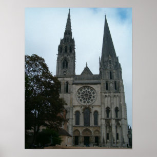 Póster Catedral de Chartres