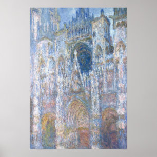 Póster Catedral de Claude Monet el   Ruán