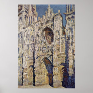 Póster Catedral de Claude Monet - Rouen