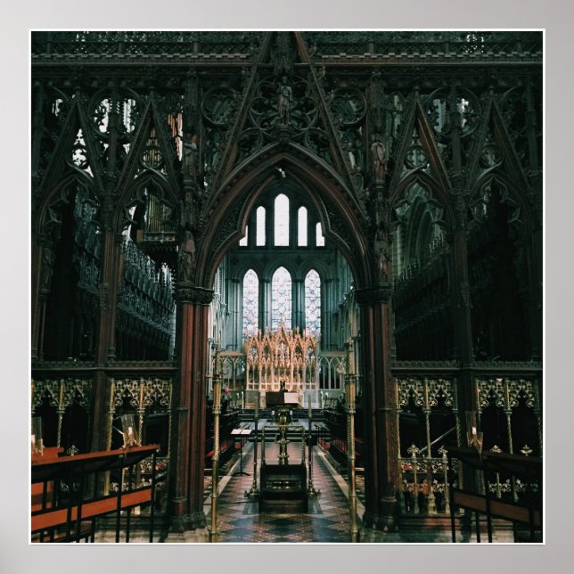 Póster Catedral de Ely (Frente)