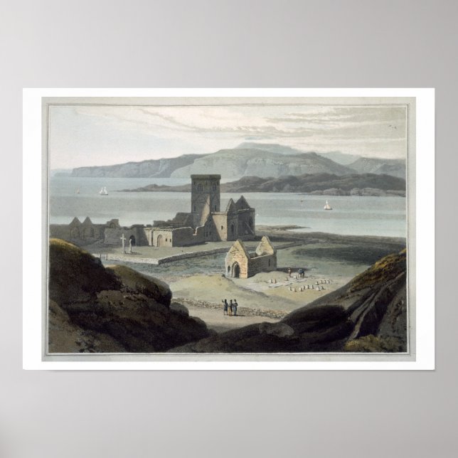 Póster Catedral de Iona, de 'A Voyage Over Great (Frente)