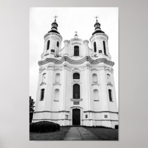Póster Catedral de la Arquitectura de la Ciudad de Slonim