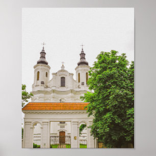 Póster Catedral de la Ciudad de la Arquitectura de Bielor