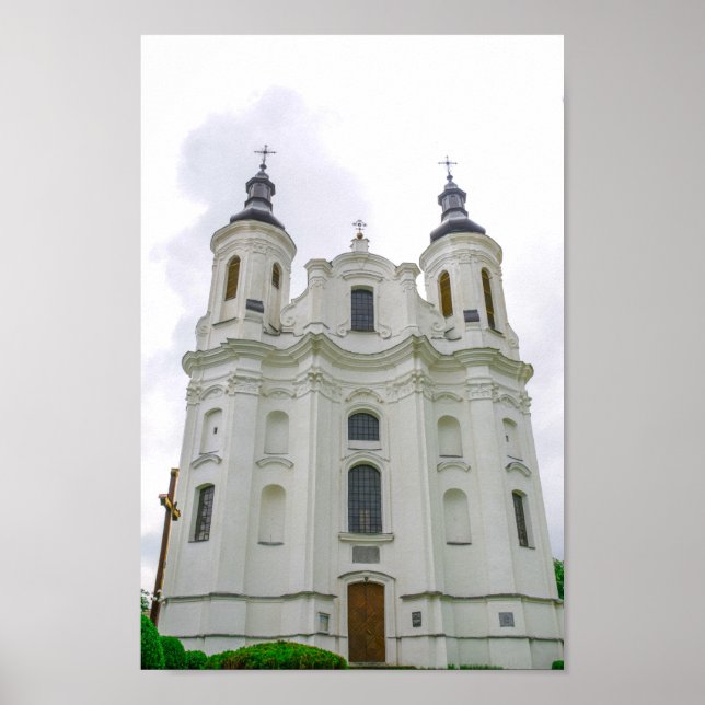 Póster Catedral de la Ciudad de la Arquitectura de Bielor (Frente)