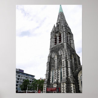 Póster Catedral de la Iglesia de Cristo, Poster de Nueva