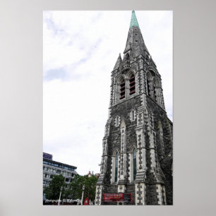 Póster Catedral de la Iglesia de Cristo, Poster de Nueva
