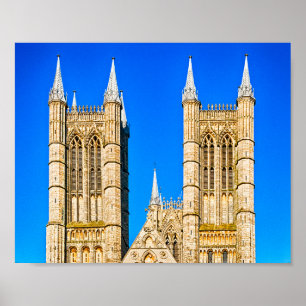 Póster Catedral de Lincoln