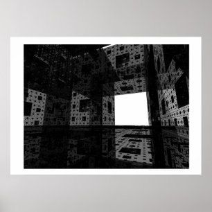Póster Catedral de los sueños II (blancos y negros)