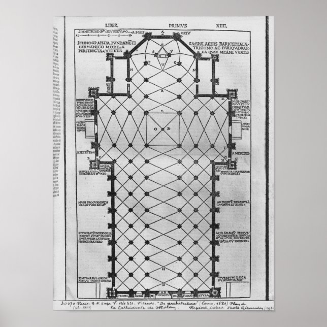 Póster Catedral de Milán (Frente)