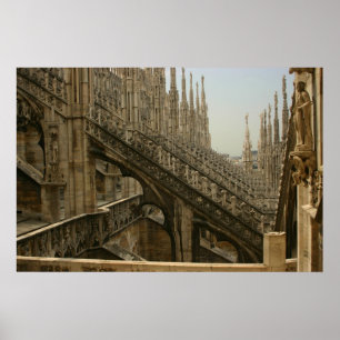 Póster Catedral de Milano