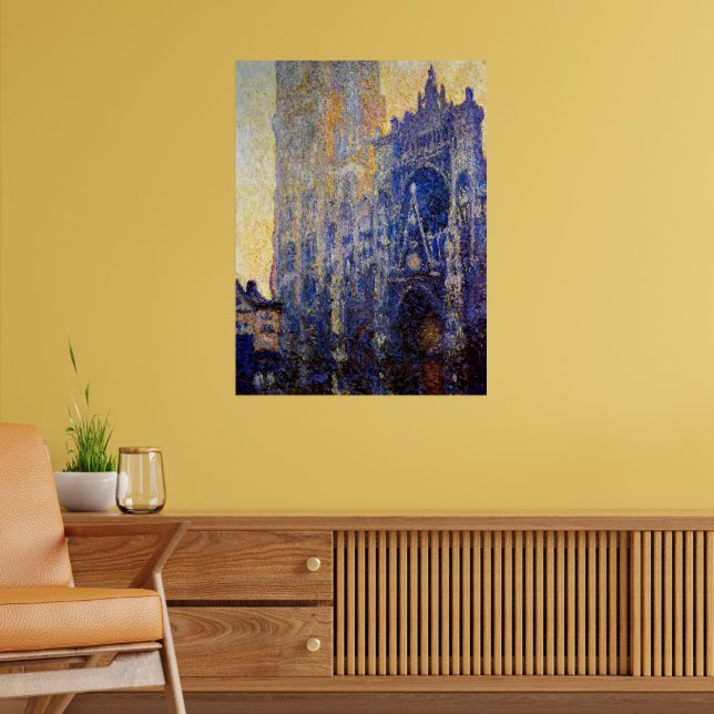 Póster Catedral de Monet - Rouen, efecto matutino (Salón 2)