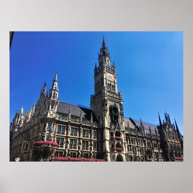 Póster Catedral de Munich (Frente)