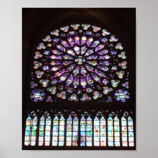 Póster Catedral de Notre Dame, París, Francia