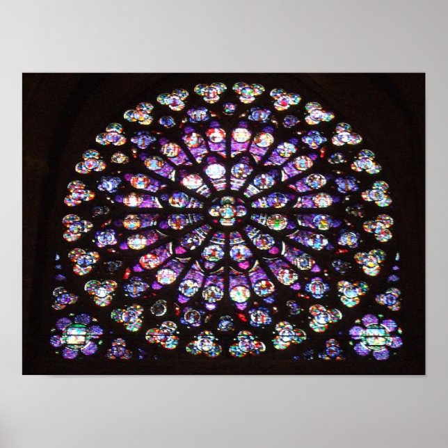 Póster Catedral de Notre Dame, París, Francia (Frente)
