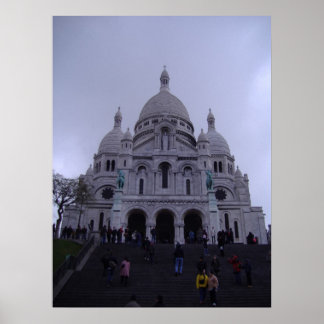 Póster Catedral de París