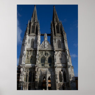 Póster Catedral de Regensburg
