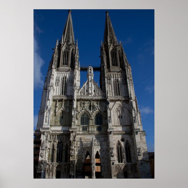 Póster Catedral de Regensburg (Frente)