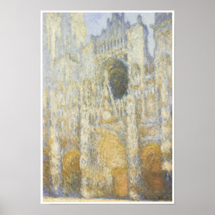 Póster Catedral de Ruán en el amanecer, 1894