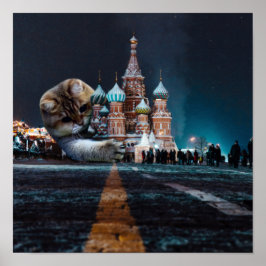 Póster Catedral de San Basil y Hosico