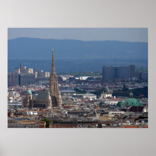 Póster Catedral de San Esteban, Viena Austria