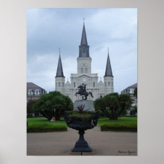 Póster Catedral de San Luis, Nueva Orleans