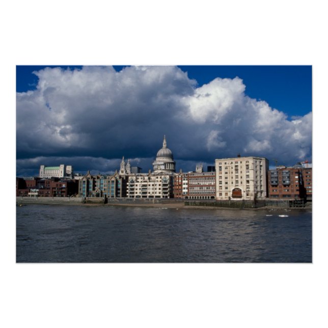 Póster Catedral de San Pablo (Anverso)