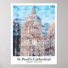 Póster Catedral de San Pablo