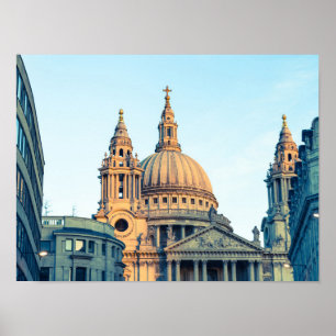 Póster Catedral de San Pablo Regalo de Londres