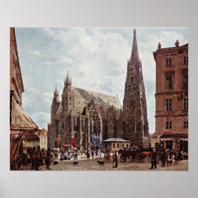 Póster Catedral de San Stephens (Frente)
