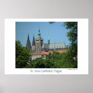 Póster Catedral de San Vitus