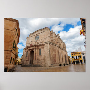Póster Catedral de Santa María de Ciutadella - Menorca