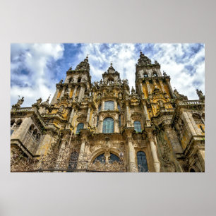 Póster catedral de Santiago de Compostela