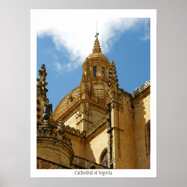 Póster Catedral de Segovia Poster (Frente)