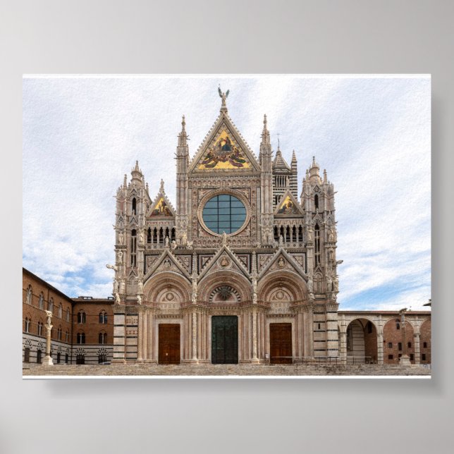 Póster Catedral de Siena (Frente)