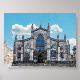 Póster Catedral de St Giles en Edimburgo