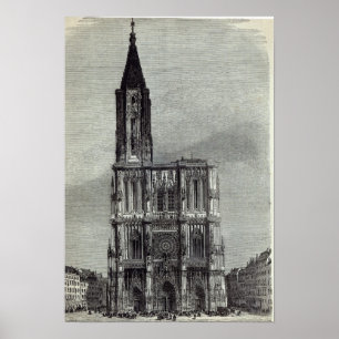 Póster Catedral de Strasburg