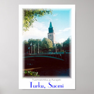 Póster Catedral de Turku
