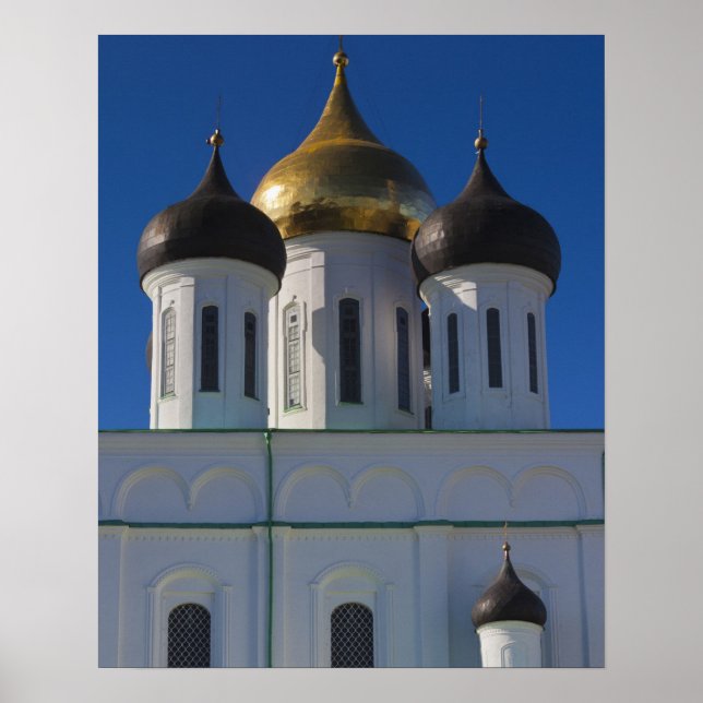 Póster Catedral del Kremlin de Pskov y la Trinidad (Frente)
