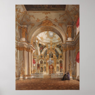 Póster Catedral en el Palacio de Invierno