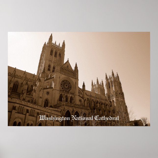 Póster Catedral Nacional de Cataluña (Frente)