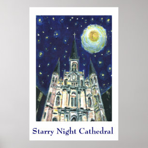 Póster Catedral Nocturna de Stark