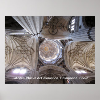 Póster Catedral Nueva de Salamanca