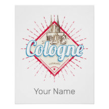 Catedral Retro de la Ciudad de Colonia Alemania