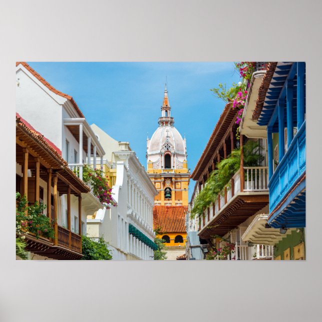 Póster Catedral y Balcones (Frente)