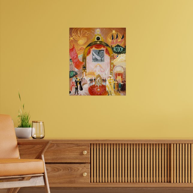 Póster Catedrales de Broadway por Florine Stettheimer (Salón 2)