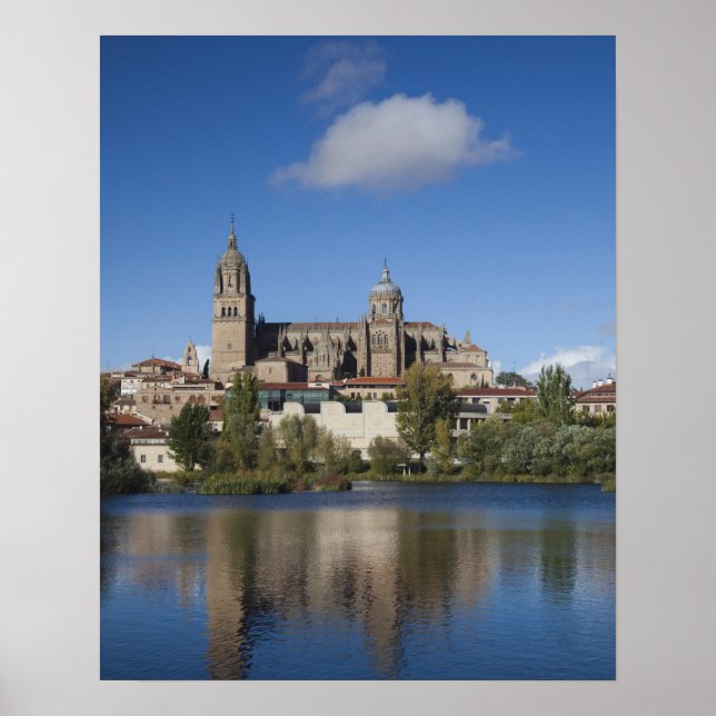 Póster Catedrales y ciudad de Salamanca (Frente)